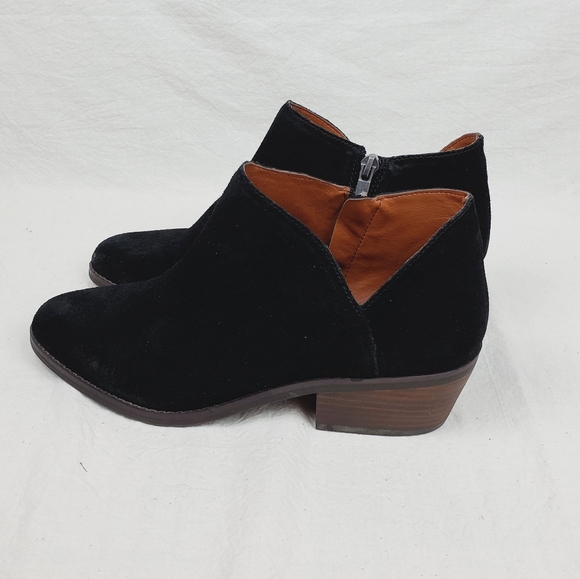 Lucky Brand fenley leather ankle bootie size 8.5 - Picture 5 of 10